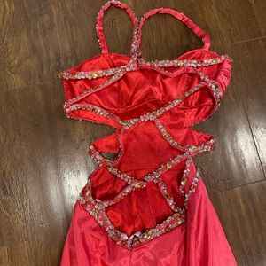 Coral Formal Dress